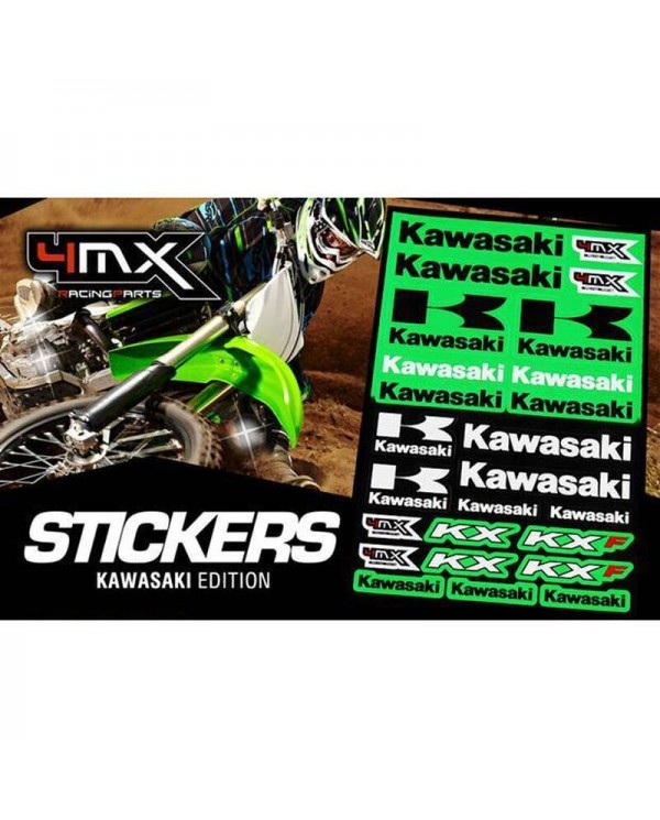 Adhesivos Variados 4MX Kawasaki