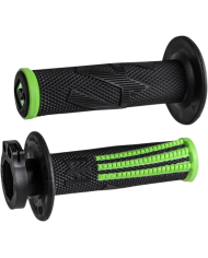 Puños ODI MX Pro Lock On V2 Emig 2/4 T Negro/Verde