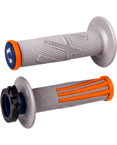 PUÑOS ODI V2 EMIG PRO V2 MX 2T/4T GRIS/NARANJA/AZUL