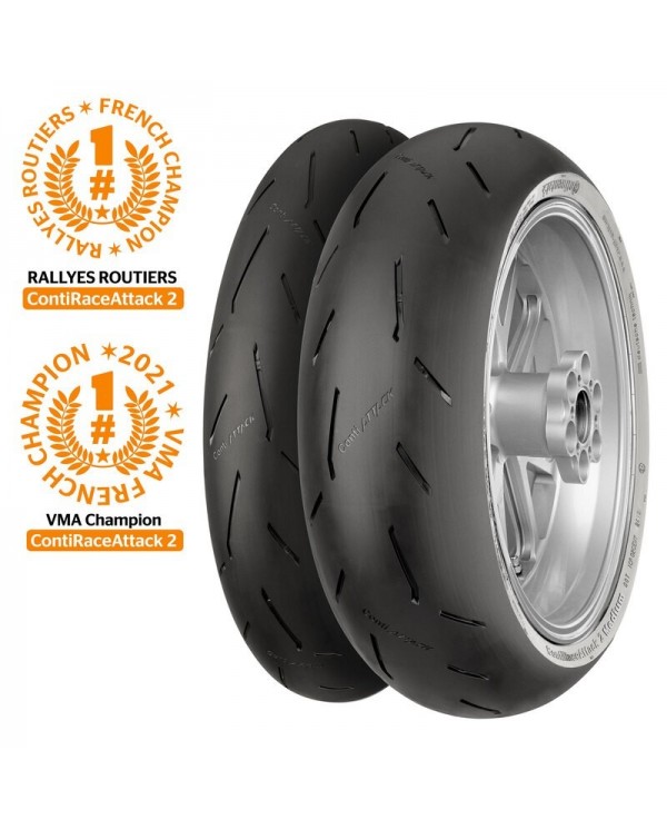 CONTINENTAL CONTIRACEATTACK 2 STREET 180/55 ZR 17 M/C (73W) TL