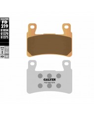 PASTILLAS FRENO GALFER FD219G1375 MOTO (CERÁMICO/METÁLICO)