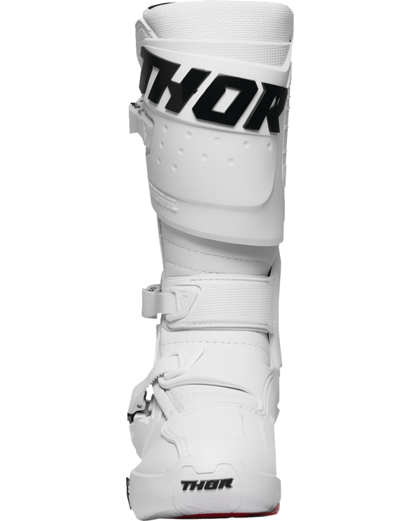 Botas THOR Radial - BLANCO-ROJO,frontal