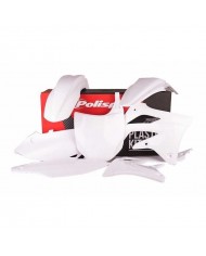 KIT PLÁSTICOS POLISPORT KAWASAKI KX450F 12 blanco