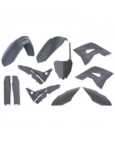 Kit Plásticos Polisport MX Restyling Honda CR 125/250 R 02-07 Gris a crf 450 2020,90875