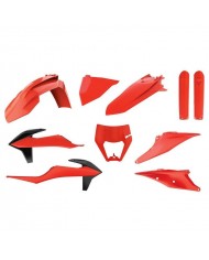 Full Kit Plásticos Polisport KTM EXC/EXC-F 20-23 Naranja Flúor