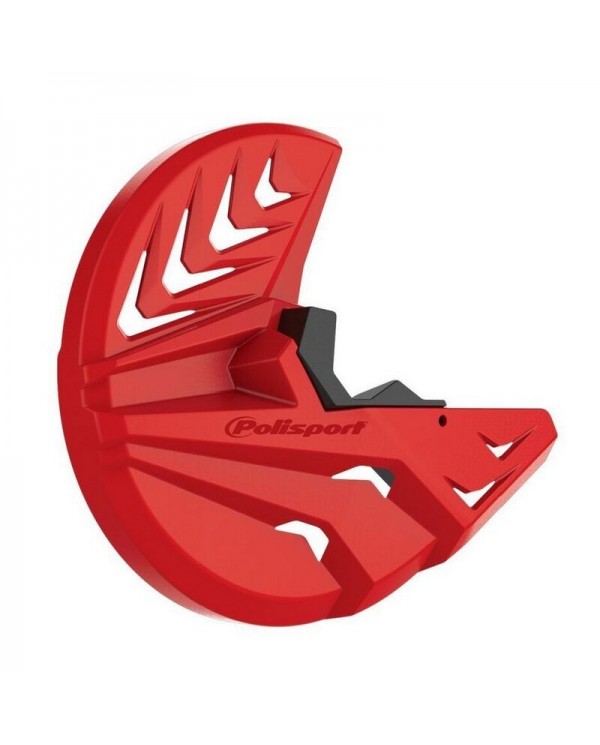 PROTECTOR DISCO&HORQUILLA INFERIOR HONDA CRF250R/450R (10-14) Rojo CR04