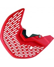 PROTECTOR DISCO&HORQUILLA MX HONDA CRF250R/450R (10-14) Rojo CR04