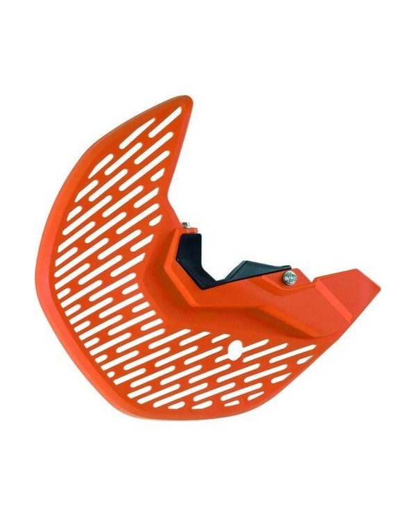 PROTECTOR DISCO&HORQUILLA MX KTM SX-F(07-14) EXC-F(08-15) Naranja