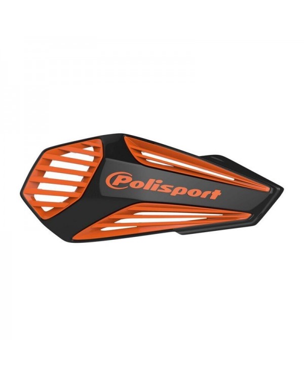 Paramanos Polisport MX Air Negro/Naranja
