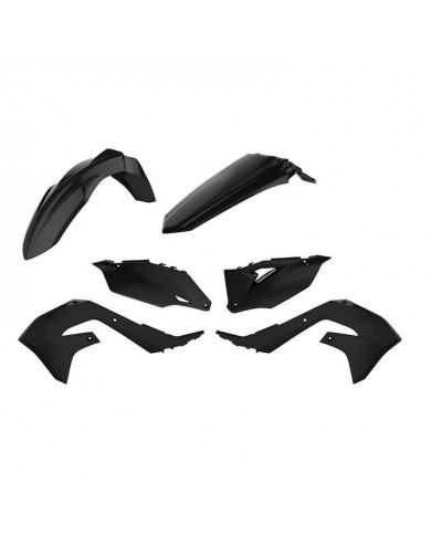 Kit Plásticos Cemoto Kawasaki KX 250 F 21-23 KX 450 F 19-23 Negro,91256