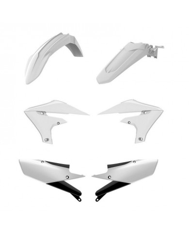 Kit Plásticos Cemoto Yamaha YZ 250 F 19-23 YZ 450 F 18-22 Blanco