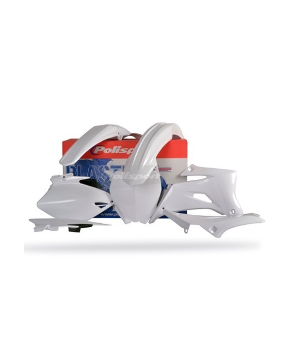 Kit Plásticos Polisport Yamaha YZ 250/450 F 06-09 Blanco