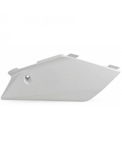 Tapas Laterales Portanúmeros Traseros Polisport Gas Gas EC 125/200/250/300 12-13 Blanco