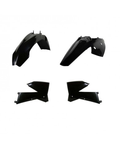 Kit Plásticos Polisport KTM EXC/EXC-F 05-07 Negro