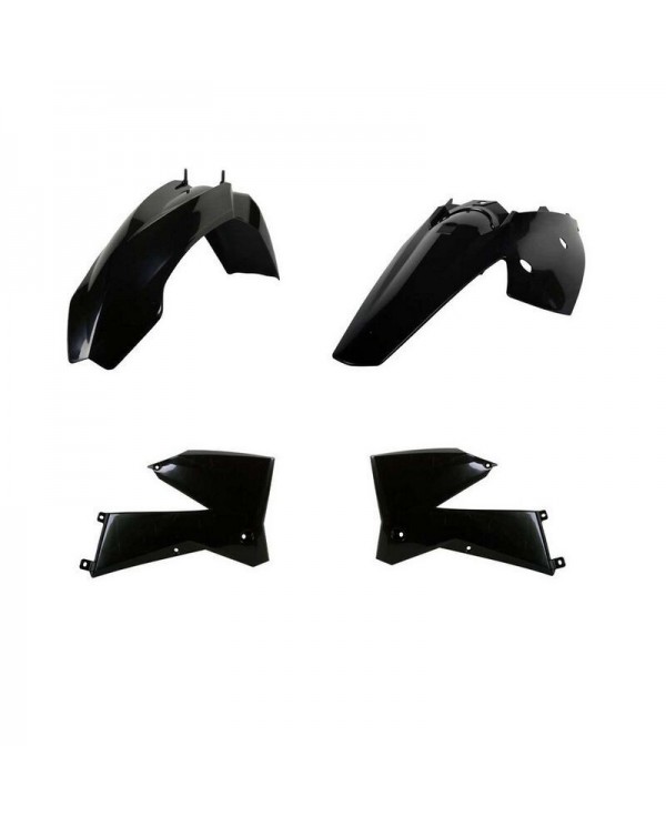 Kit Plásticos Polisport KTM EXC/EXC-F 05-07 Negro
