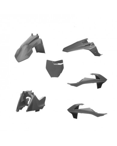 Kit Plásticos Polisport KTM SX 65 16-23 Gas Gas MC 65 21-23 Gris Kit Plásticos Polisport KTM SX 65 16-23 Gas Gas MC 65 21-23 Gris