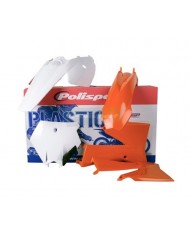 Kit Plásticos Polisport KTM SX 85 06-12 Naranja/Blanco