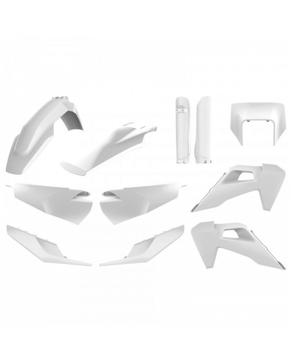 Full Kit Plásticos Polisport Husqvarna TE/FE 20-23 Blanco 20
