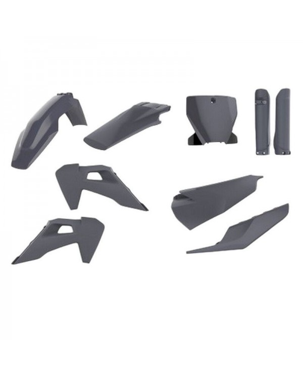 Full Kit Plásticos Polisport Husqvarna TC/FC 19-22 Gris