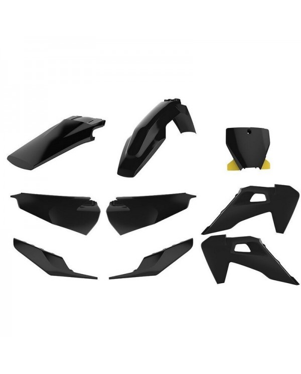 Kit Plásticos Polisport Husqvarna TC/FC 19-22 Negro
