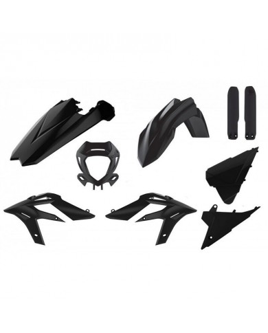 Full Kit Plásticos Polisport Beta X-Trainer 20-22 Negro