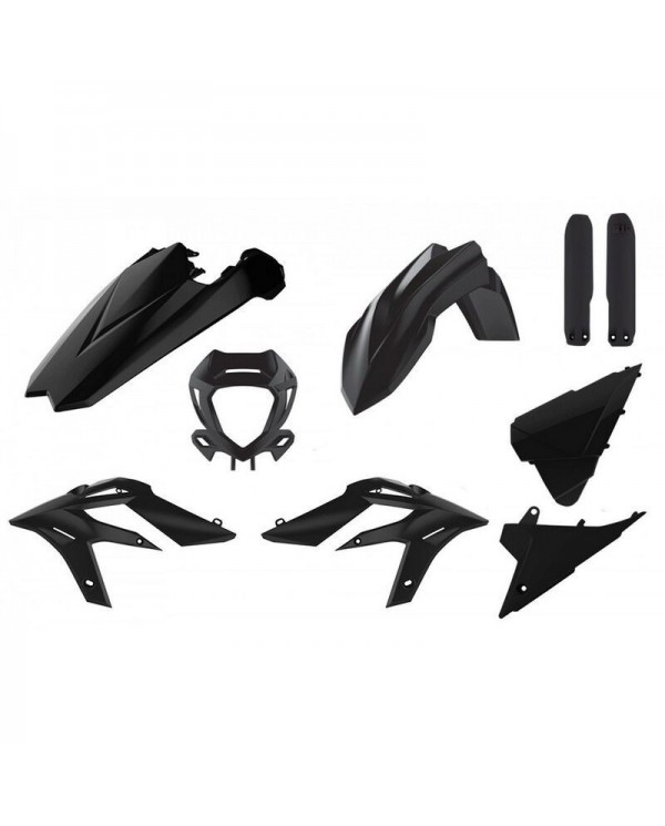 Full Kit Plásticos Polisport Beta X-Trainer 20-22 Negro