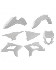 Kit Plásticos Polisport Restyling Beta RR 2T/4T 13-17 Blanco