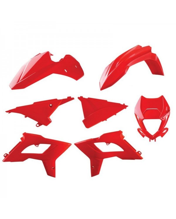 Kit Plásticos Polisport Restyling Beta RR 2T/4T 13-17 Rojo