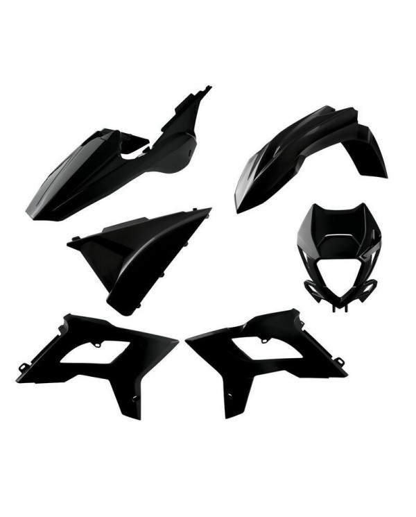 Kit Plásticos Polisport Restyling Beta RR 2T/4T 18-19 Negro