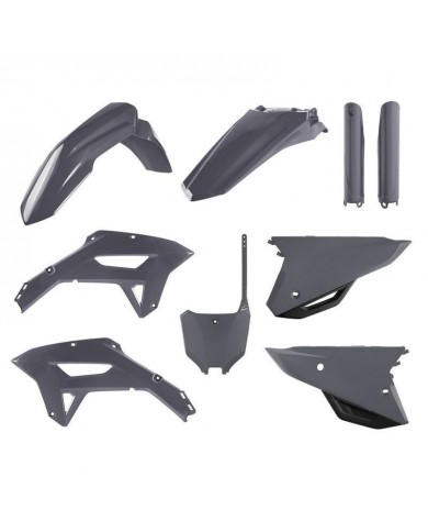 Full Kit Plásticos Polisport Honda CRF 250 RX 22-23 CRF 450 RX 21-23 Gris Nardo,91095