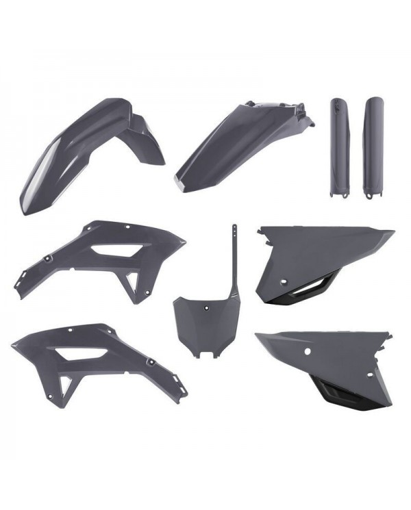 Full Kit Plásticos Polisport Honda CRF 250 RX 22-23 CRF 450 RX 21-23 Gris Nardo,91095