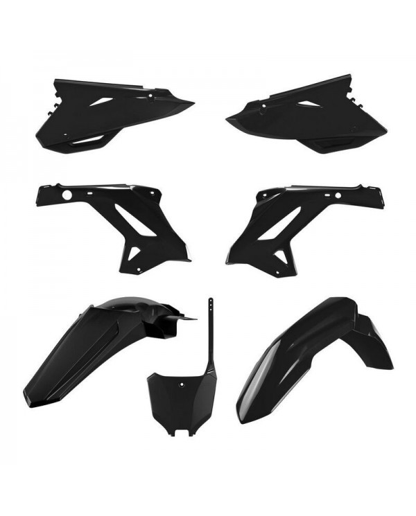 Kit Plásticos Polisport Restyling Honda CR 125/250 R 02-07 Look 2022 Negro