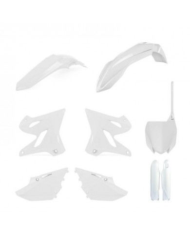 Full Kit Plásticos Polisport Yamaha YZ 125/250 2021 Blanco