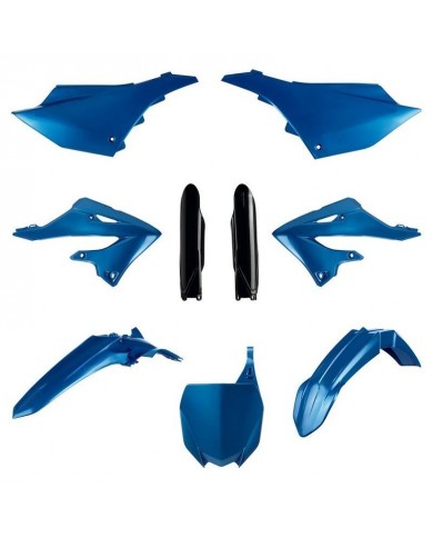 Full Kit Plásticos Polisport Yamaha YZ 125/250 22-.. Azul Metal