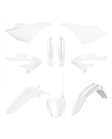 Full Kit Plásticos Polisport Yamaha YZ 125/250 22-.. Blanco