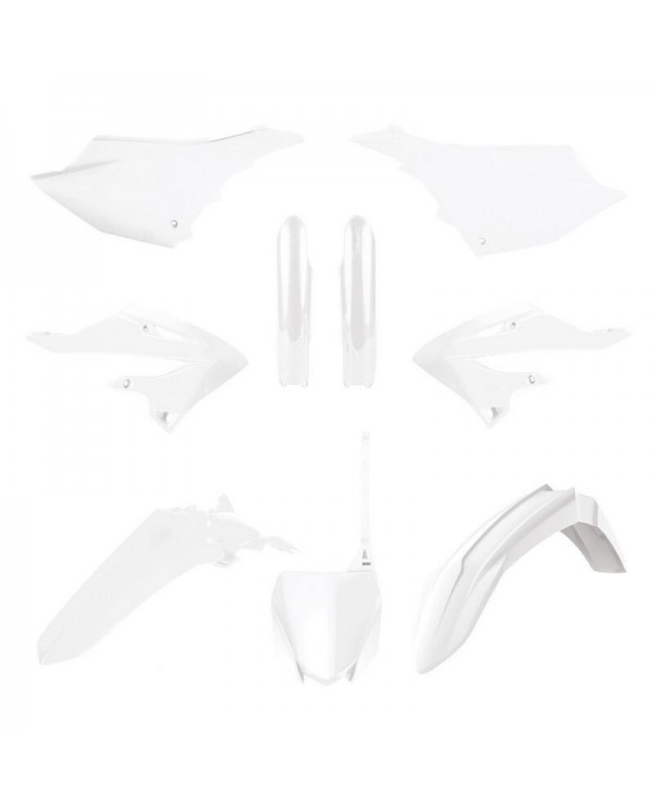 Full Kit Plásticos Polisport Yamaha YZ 125/250 22-.. Blanco