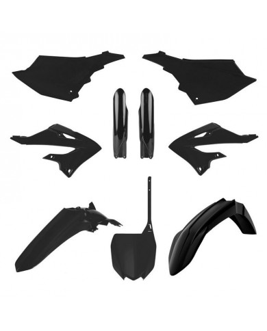 Full Kit Plásticos Polisport Yamaha YZ 125/250 22-26 Negro