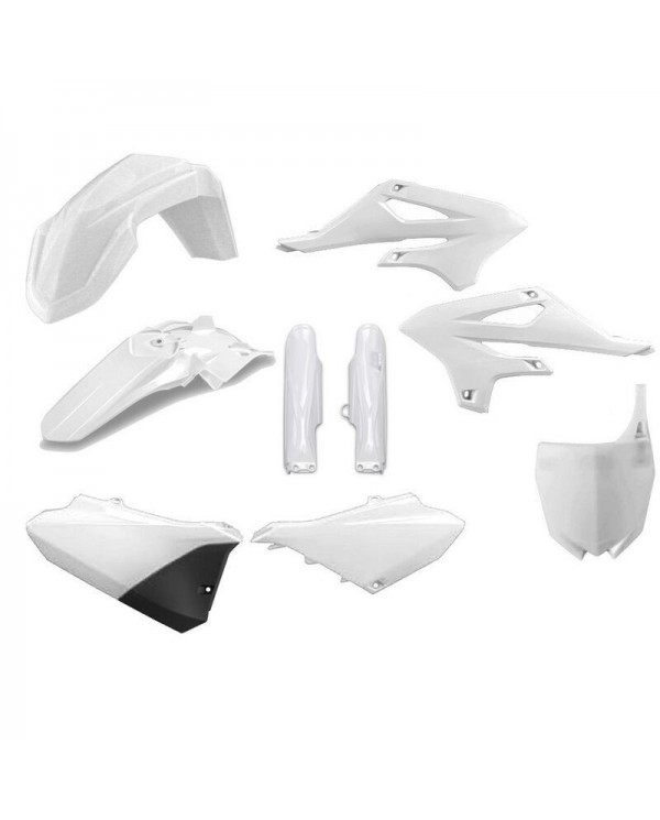 Full Kit Plásticos Polisport Yamaha YZ 85 22-23 Blanco