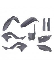 Kit Plásticos Polisport Restyling Kawasaki KX 125/250 03-08 Look KX 450 22 Gris