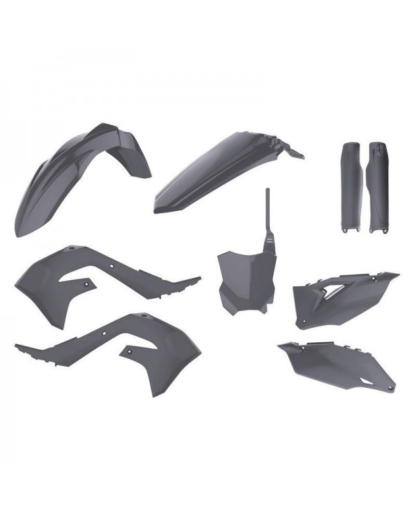 Full Kit Plásticos Polisport Kawasaki KX 450 19-20 Gris