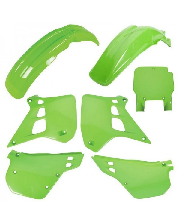 Kit Plásticos Polisport Kawasaki KX 125 90-91 OEM,91335