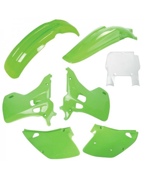 Kit Plásticos Polisport Kawasaki KX 125/250 92 OEM,91337