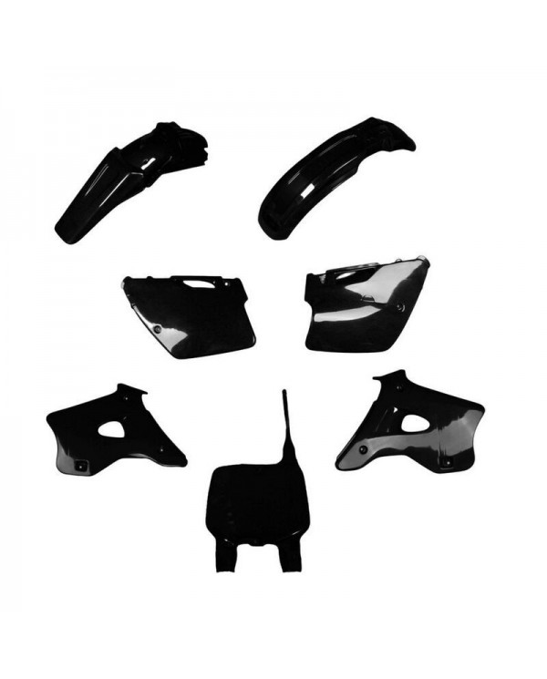 Kit Plásticos Polisport Kawasaki KX 125/250 96-98 Negro