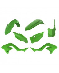 Kit Plásticos Polisport Restyling Kawasaki KX 125/250 03-08 Look KX 450 22 Verde,90933