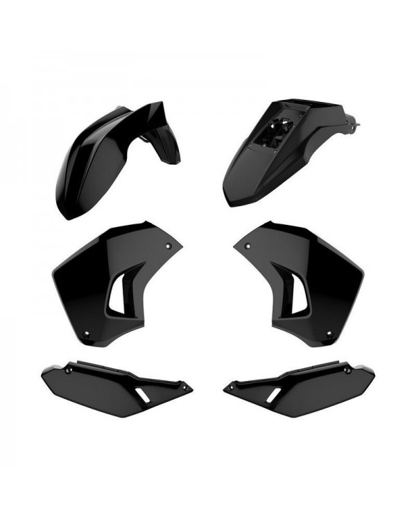 Kit Plásticos Polisport Kawasaki KLR 650 08-18 Negro,90858
