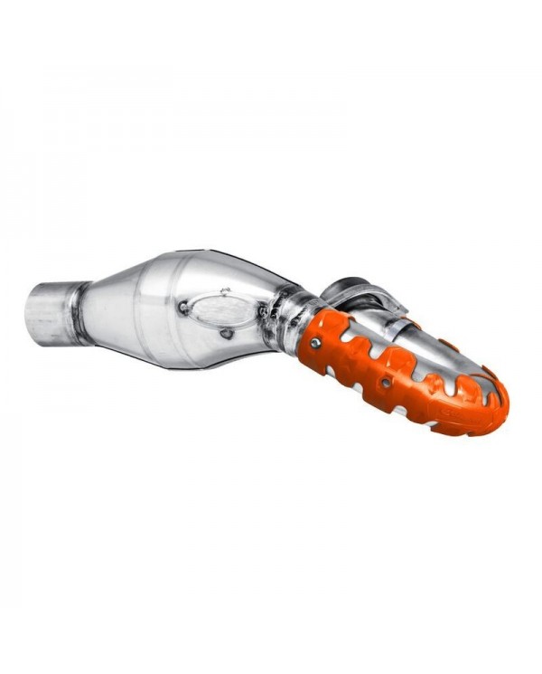 Protector de Escape Polisport Armadillo 4T Naranja 40 cm