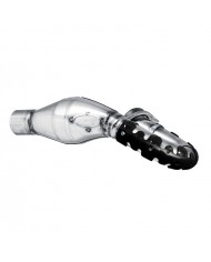 Protector de Escape Polisport Armadillo 4T Negro 40 cm