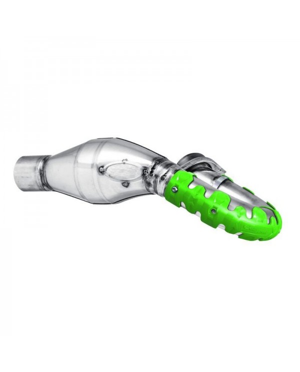 Protector de Escape Polisport Armadillo 4T Verde 40 cm