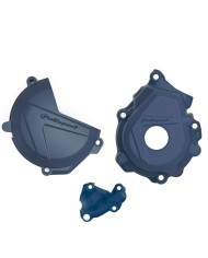 Protector Tapa Embrague+Encendido+Bomba de Agua Polisport HVA FC 250 16-22 KTM SX-F 250 16-22 Protector Tapa Embrague+Encendido+Bomba de Agua Polisport HVA FC 250 16-22 KTM SX-F 250 16-22