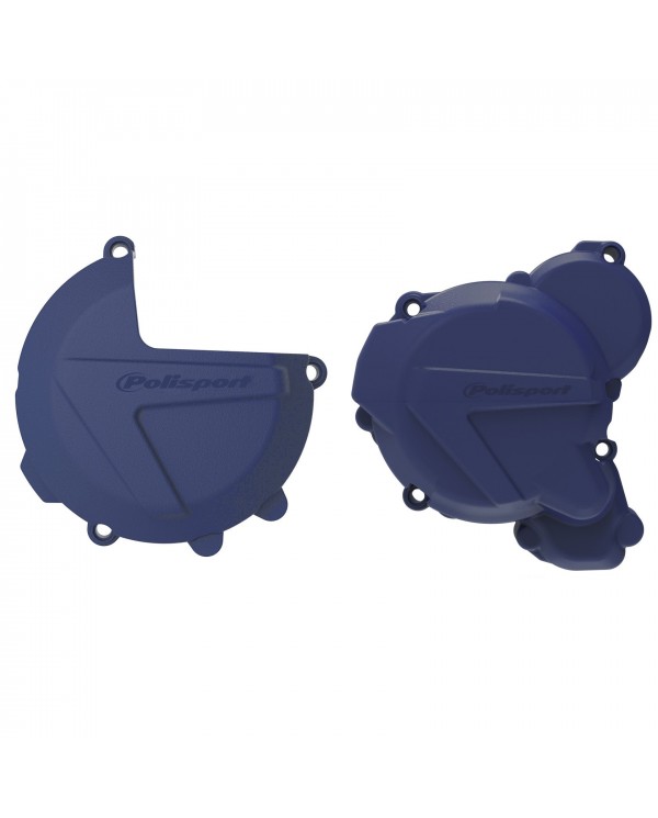 KIT PROTECTOR TAPA EMBRAGUE + ENCENDIDO + BOMBA AGUA HUSQVARNA TE250/300 (17-22) Azul KIT PROTECTOR TAPA EMBRAGUE + ENCENDIDO + BOMBA AGUA HUSQVARNA TE250/300 (17-22) Azul